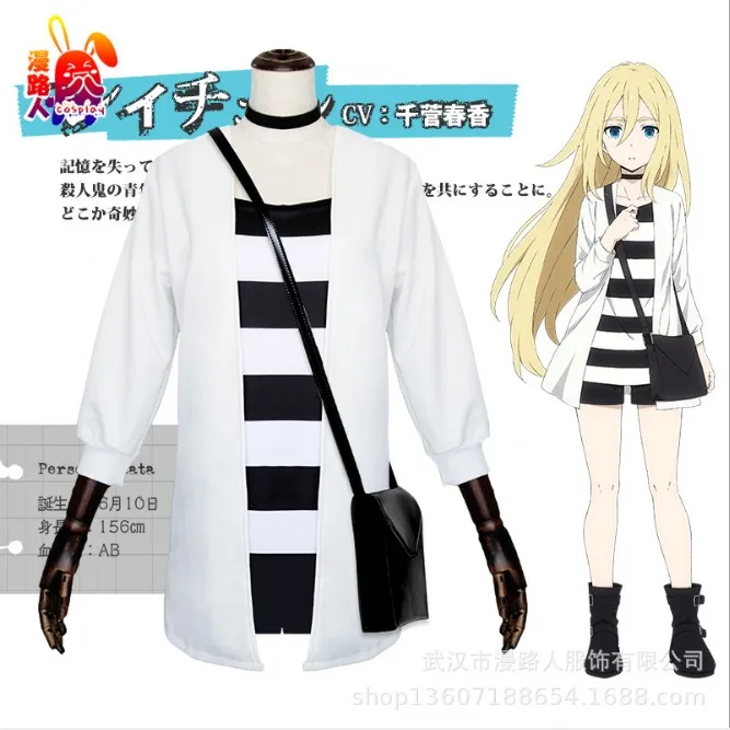 Anime Angels of Death Ray Cosplay Costume Rachel Gardner Cosplay Women Costume Satsuriku no Tenshi Cos Full Set With Bag
Anime Angels of Death Ray Cosplay Costume Rachel Gardner Cosplay Women Costume Satsuriku no Tenshi Cos Full Set With Bag