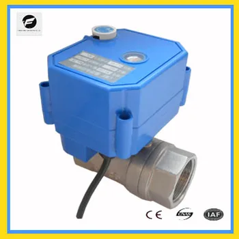 CWX25S 2way 3/4inch SS304 304 DC9-24V motorized ball valve with manual override and position for water leakage detection
CWX25S 2way 3/4inch SS304 304 DC9-24V motorized ball valve with manual override and position for water leakage detection