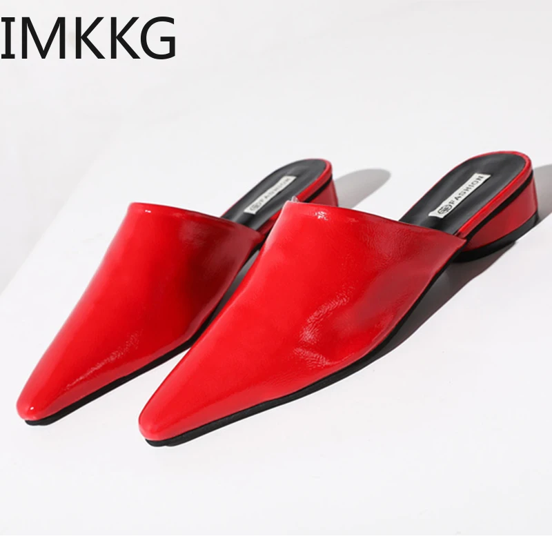 Brand New Luxury Slippers High Quality Handmade Genuine Leather Shoes Fashion Flats Women Shoes Female Mules S80173
Brand New Luxury Slippers High Quality Handmade Genuine Leather Shoes Fashion Flats Women Shoes Female Mules S80173