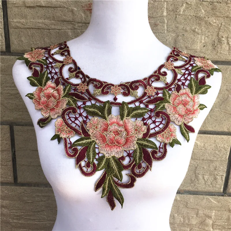 1pc Gold Flowers Lace Neckline Fabric,DIY Manual Collar Wedding Decoration Lace Fabrics Sewing Collar Crafts Scrapbooking NL058
1pc Gold Flowers Lace Neckline Fabric,DIY Manual Collar Wedding Decoration Lace Fabrics Sewing Collar Crafts Scrapbooking NL058