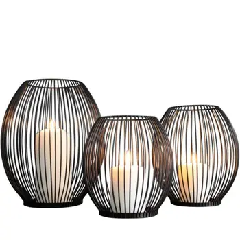 Morden Metal European Style Metal Hollow Out Candle Holder Candlestick Vintage Hanging Lantern for Home Decor Gifts Articles 
Morden Metal European Style Metal Hollow Out Candle Holder Candlestick Vintage Hanging Lantern for Home Decor Gifts Articles