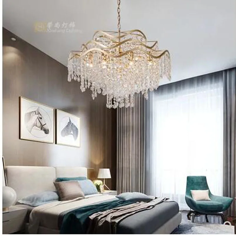L American living room clothing store creative personality wrought iron ring restaurant bedroom cloakroom crystal chandelier
L American living room clothing store creative personality wrought iron ring restaurant bedroom cloakroom crystal chandelier