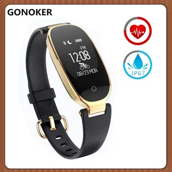 Women Smartwatch Heart Rate Monitor IP67 Waterproof Smart Bracelet with Sleep Monitor Pedometer Calorie for Android and iOS
Women Smartwatch Heart Rate Monitor IP67 Waterproof Smart Bracelet with Sleep Monitor Pedometer Calorie for Android and iOS
