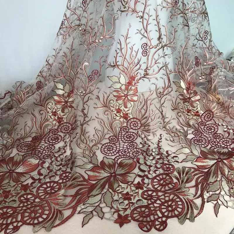 1 yard Gorgeous Red Wine and Gold Lace Fabric Romantic Guipure Floral Fabric for Bridal Wedding Apparel Fabrics Supply
1 yard Gorgeous Red Wine and Gold Lace Fabric Romantic Guipure Floral Fabric for Bridal Wedding Apparel Fabrics Supply