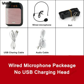Portable Loudspeaker With High Power Mini Wireless Headset Microphone Transmitter Handsfree For Teacher/ Tour Guide T91 CD05 W05
Portable Loudspeaker With High Power Mini Wireless Headset Microphone Transmitter Handsfree For Teacher/ Tour Guide T91 CD05 W05