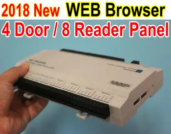 2018 Year Newest Version Four door web controller panel /support 8 wiegand readers can connecting 8 pcs of rfid card readers
2018 Year Newest Version Four door web controller panel /support 8 wiegand readers can connecting 8 pcs of rfid card readers