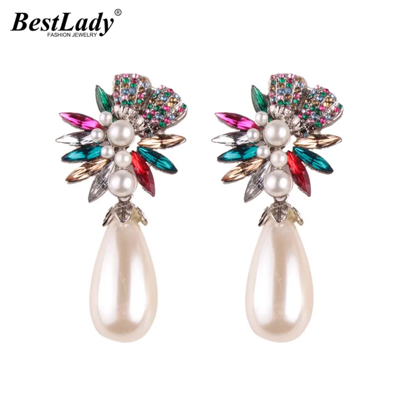 Best lady Multicolored Bohemian Fashion Simulated Pearl Drop Earrings for Women Hot Sale Wedding Jewelry Trendy Dangle Earrings
Best lady Multicolored Bohemian Fashion Simulated Pearl Drop Earrings for Women Hot Sale Wedding Jewelry Trendy Dangle Earrings