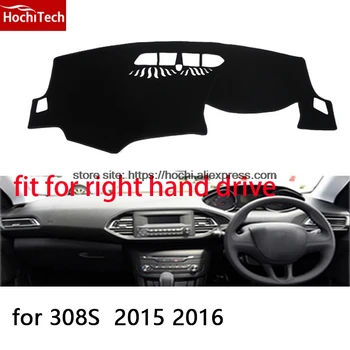 For Peugeot 307 308 308s right hand drive dashboard mat Protective pad black car-styling Interior Refit Sticker Mat products
For Peugeot 307 308 308s right hand drive dashboard mat Protective pad black car-styling Interior Refit Sticker Mat products