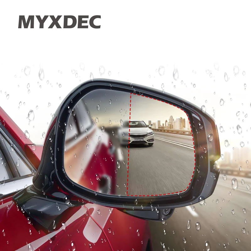 2x Universal Car Rearview Mirror Stickers Waterproof Antifog Auto Dimming Protector Rainproof Vinyl Wrap Film Watertight Styling
2x Universal Car Rearview Mirror Stickers Waterproof Antifog Auto Dimming Protector Rainproof Vinyl Wrap Film Watertight Styling