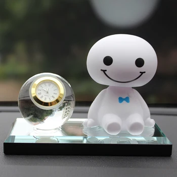 Car Ornaments Creative Baymax With Quartz Clock Decoration Automobile Internal Cartoon Big Hero Digital Clock Decor Accessories
Car Ornaments Creative Baymax With Quartz Clock Decoration Automobile Internal Cartoon Big Hero Digital Clock Decor Accessories