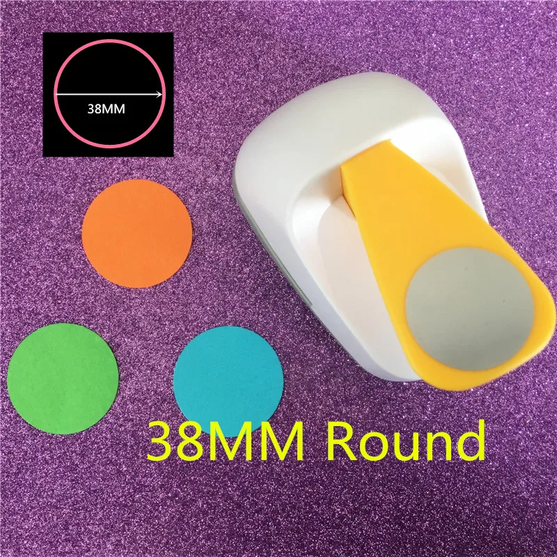 free shipping 38mm Round shape EVA foam save power hole punch 1.5 inch Circle craft punch for paper Scrapbooking diy puncher
free shipping 38mm Round shape EVA foam save power hole punch 1.5 inch Circle craft punch for paper Scrapbooking diy puncher