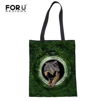 FORUDESIGNS Dinosaur Printed Eco-friendly Supermarket Shopping Bag Foldable Shopping Bag Travel Handbags Foldable Grocery Bags
FORUDESIGNS Dinosaur Printed Eco-friendly Supermarket Shopping Bag Foldable Shopping Bag Travel Handbags Foldable Grocery Bags