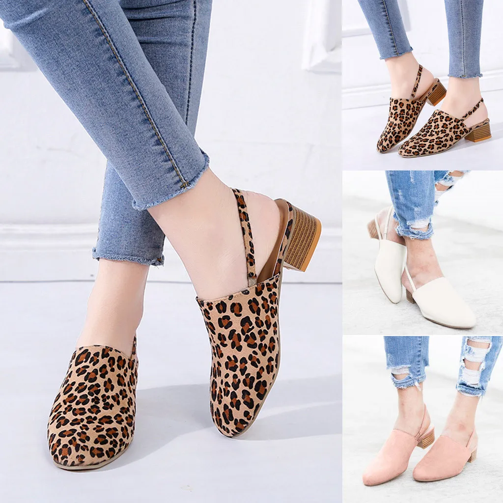 2019 Women's Sandals Spring Summer Ladies Shoes Shallow Square Heels Elastic Band Casual Fashion sandalias Outdoor Casual Walk
2019 Women's Sandals Spring Summer Ladies Shoes Shallow Square Heels Elastic Band Casual Fashion sandalias Outdoor Casual Walk