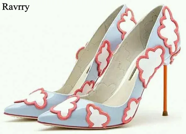 Ravryy New Arrival Patent Leather Color Patchwork Sweet Pumps Pointed Toe Women Dress Thin High Heel
Ravryy New Arrival Patent Leather Color Patchwork Sweet Pumps Pointed Toe Women Dress Thin High Heel