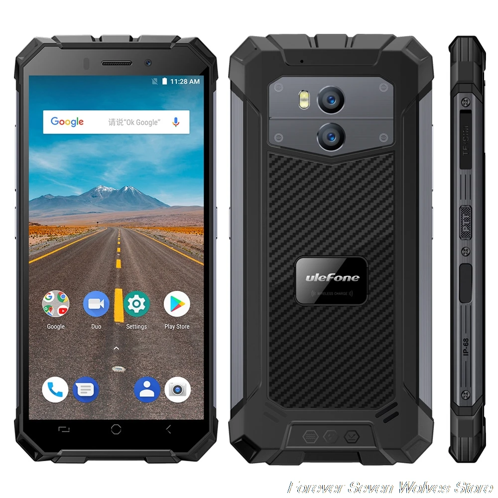 Ulefone Armor X Smartphone 5.5" 18:9 Display 2GB RAM 5500mAh Mobile Phone MTK6739 Quad Core 16GB ROM Android 8.1 Face ID OTG
Ulefone Armor X Smartphone 5.5" 18:9 Display 2GB RAM 5500mAh Mobile Phone MTK6739 Quad Core 16GB ROM Android 8.1 Face ID OTG