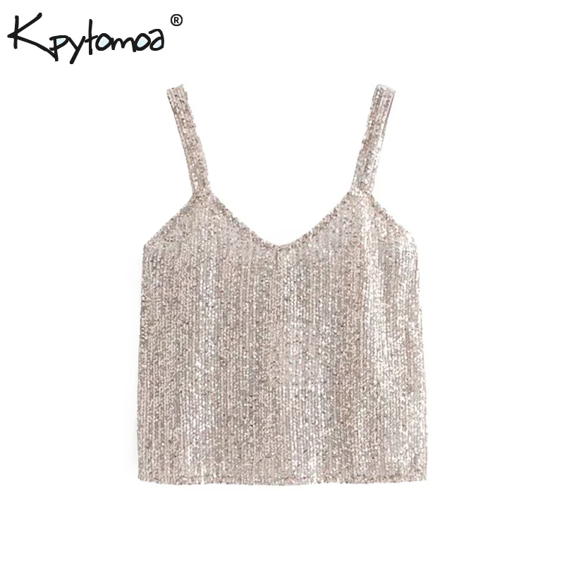 Vintage Sexy Shiny Sequin Strap Tops Women Camis 2019 Fashion Sleeveless Backless Streetwear Ladies Blouses Casual Blusas Mujer
Vintage Sexy Shiny Sequin Strap Tops Women Camis 2019 Fashion Sleeveless Backless Streetwear Ladies Blouses Casual Blusas Mujer