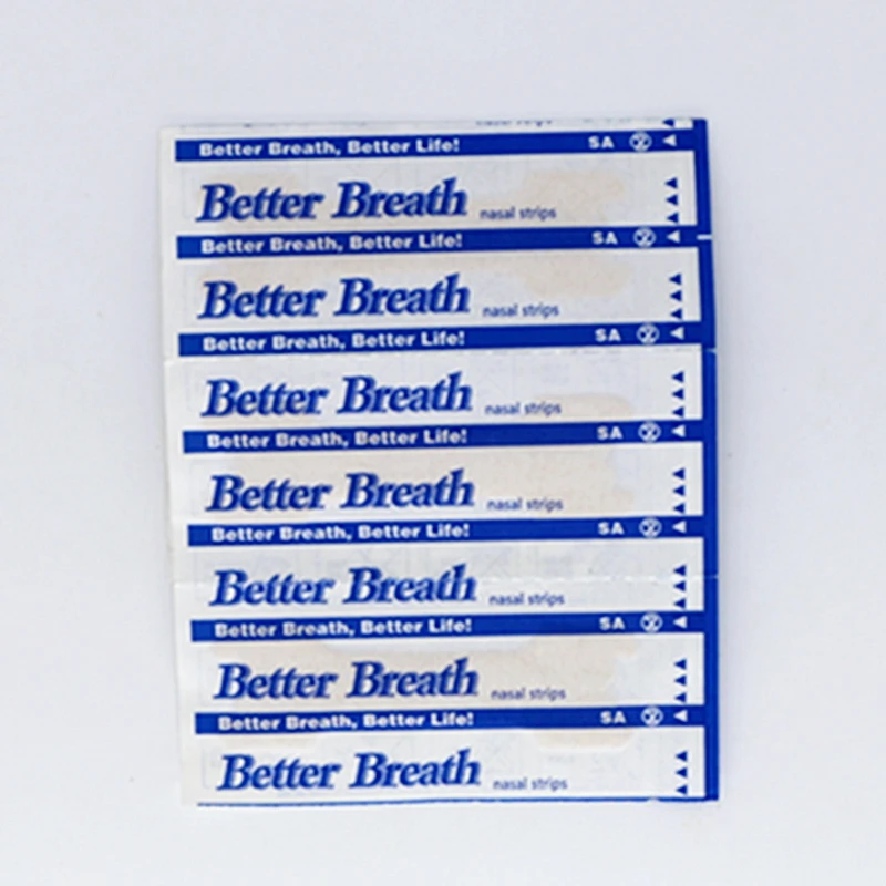 50pcs/lot (55x16mm) Anti Snoring Nasal Strips Relieve Stuffiness Stop Snore Easier Health Care Patch
50pcs/lot (55x16mm) Anti Snoring Nasal Strips Relieve Stuffiness Stop Snore Easier Health Care Patch