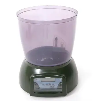 PFF-01 4.25L LCD Display Automatic Fish Feeder with Clock Display Olive Gre E5M1
PFF-01 4.25L LCD Display Automatic Fish Feeder with Clock Display Olive Gre E5M1