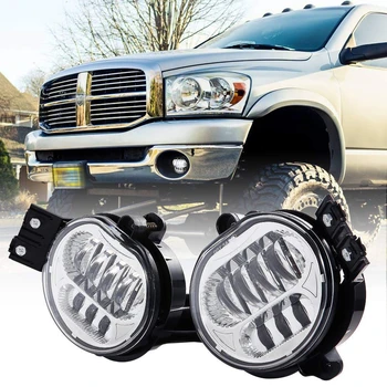 Marlaa Pair Clear / Black Bumper Fog Light Assembly Lamp Left + Right Pair for 2002-2009 Dodge Ram 1500/2500/3500
Marlaa Pair Clear / Black Bumper Fog Light Assembly Lamp Left + Right Pair for 2002-2009 Dodge Ram 1500/2500/3500