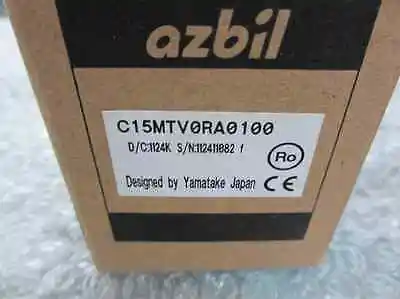 DHL/EMS C15MTV0RA0100 Yamatake for AZ-BIL SDC15 Temperature Controll NEW free shipping -D1 
DHL/EMS C15MTV0RA0100 Yamatake for AZ-BIL SDC15 Temperature Controll NEW free shipping -D1