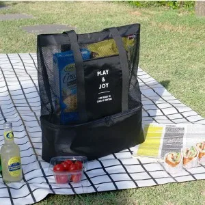 Double deck picnic bag for men and women movement mesh bag storage bag 37*42*15CM free shipping
Double deck picnic bag for men and women movement mesh bag storage bag 37*42*15CM free shipping