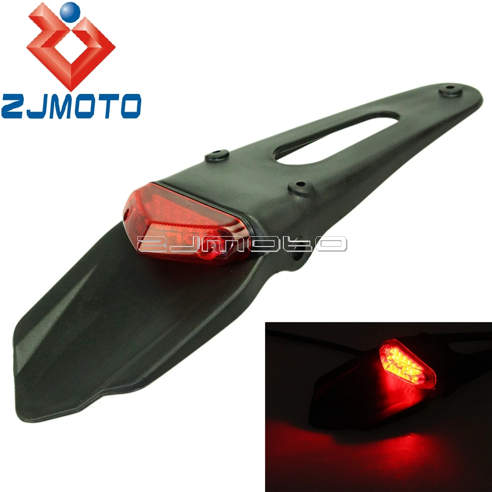 Dirt Bike LED Tailight Universal Off Road Motorcycle Rear Tail Brake Plate Mini Mud Fender For KTM MX Yamaha Honda Suzuki
Dirt Bike LED Tailight Universal Off Road Motorcycle Rear Tail Brake Plate Mini Mud Fender For KTM MX Yamaha Honda Suzuki