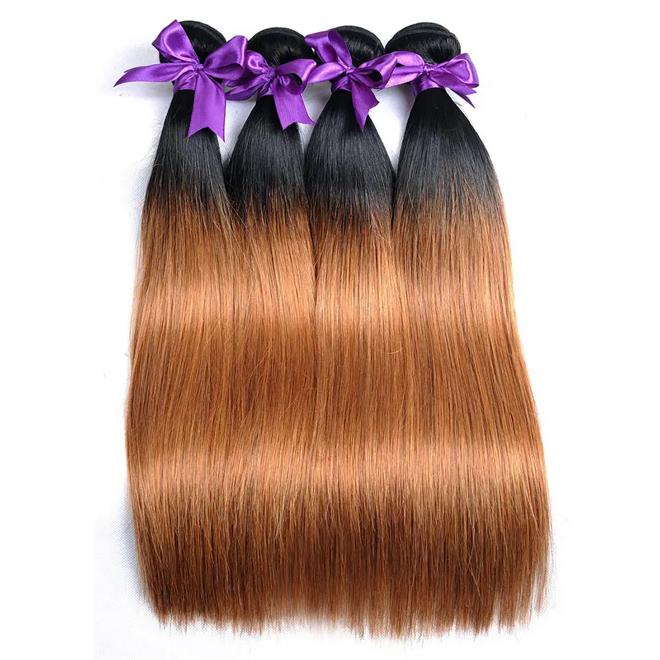 Straight-Ombre-Peruvian-Human-Hair-Bundles-10-26-inches-1b-30-Two-Tone-Blonde-Weave-Bundles-Shining-Star-Non-Remy-Thick-Welf-1Pc7
