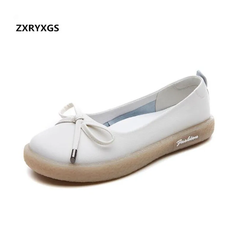 2019 Famous New Autumn Wild Fashion Shoes Woman Flats Plus Size Soft Comfortable Elegant Bow Genuine Leather Shoes Flat Shoes
2019 Famous New Autumn Wild Fashion Shoes Woman Flats Plus Size Soft Comfortable Elegant Bow Genuine Leather Shoes Flat Shoes