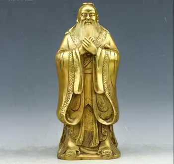 SCY +++1017 Pure bronze statue of Confucius, bronze statue of, home furnishings, office decoration
SCY +++1017 Pure bronze statue of Confucius, bronze statue of, home furnishings, office decoration