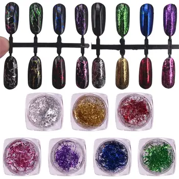 0.2g Nail Art Glitter Golden Silver Silks Mirror Fireworks Holo Flakes Aluminum Foil Manicure UV Gel Polish Decoration New Gift
0.2g Nail Art Glitter Golden Silver Silks Mirror Fireworks Holo Flakes Aluminum Foil Manicure UV Gel Polish Decoration New Gift