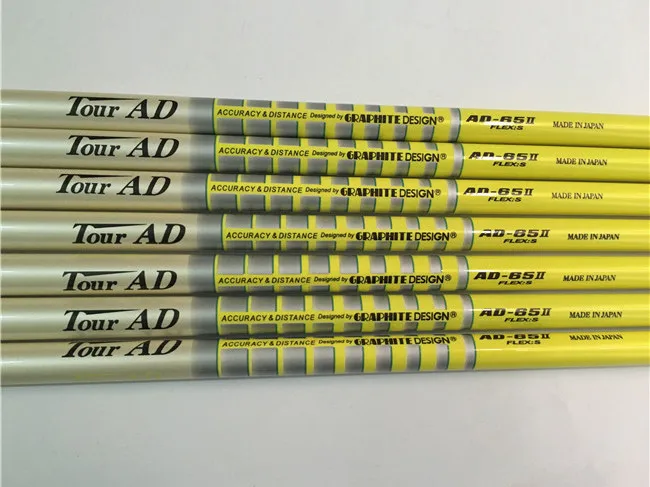 

Brand New 10pcs Tour AD AD-65 Graphite Shaft Yellow 0.370 Size Graphite Golf Shaft S/SR/R Flex EMS Free Shipping