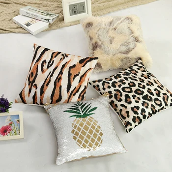 creative sequins pineapple cusion cover sofa leopard cushion cover lumbar fur pillow case decorative pillow covers household
creative sequins pineapple cusion cover sofa leopard cushion cover lumbar fur pillow case decorative pillow covers household