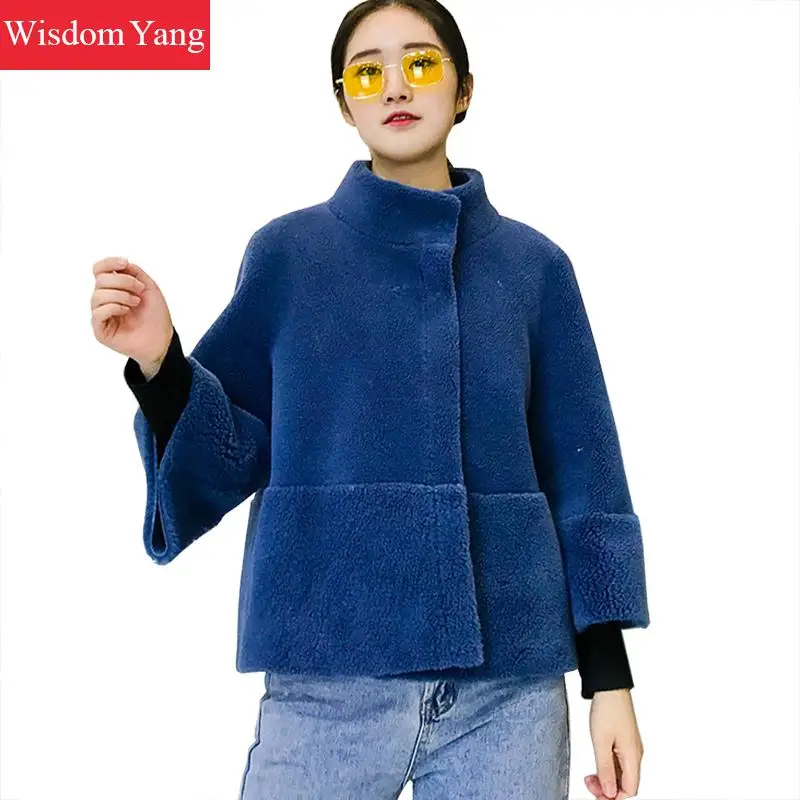 Winter Warm Real Sheep Wool Fleece Sheep Coats Faux Suede Elegant Khaki Red White Green Women Jackets Overcoat Coat Outerwear
Winter Warm Real Sheep Wool Fleece Sheep Coats Faux Suede Elegant Khaki Red White Green Women Jackets Overcoat Coat Outerwear