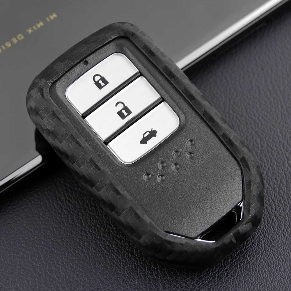 For Honda CIVIC 10th Accord CRV Accessories Car Styling Carbon Fiber Silicone Key Case Cover 1PCS
For Honda CIVIC 10th Accord CRV Accessories Car Styling Carbon Fiber Silicone Key Case Cover 1PCS
