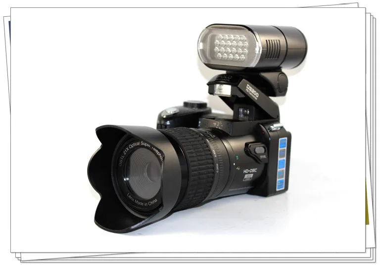 Профессиональные Protax ПОЛО D3200 SLR 16 М Мегапикселей HD Цифровая Камера со Сменным