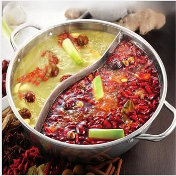 New Good Quality Stainless Steel Duck Hot Pot Thick Stainless Steel Pots Cooker Special Pot Little Sheep Hot Pot Ruled
New Good Quality Stainless Steel Duck Hot Pot Thick Stainless Steel Pots Cooker Special Pot Little Sheep Hot Pot Ruled