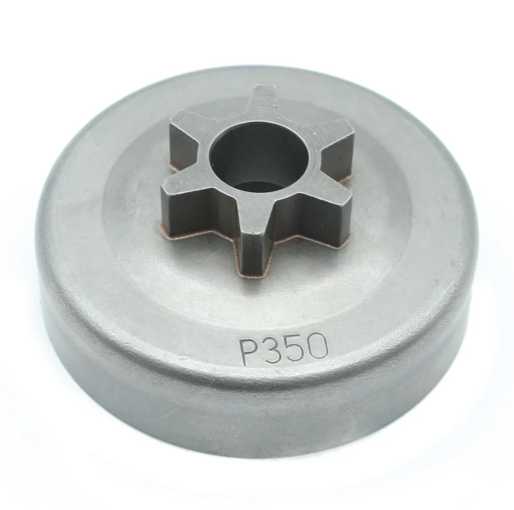 6T 3/8 Pitch Clutch Drum Sprocket For Partner 350 351 352 370 371 390 420 Chainsaw One-Body Type 6 Tooth 3/8" Pitch
6T 3/8 Pitch Clutch Drum Sprocket For Partner 350 351 352 370 371 390 420 Chainsaw One-Body Type 6 Tooth 3/8" Pitch