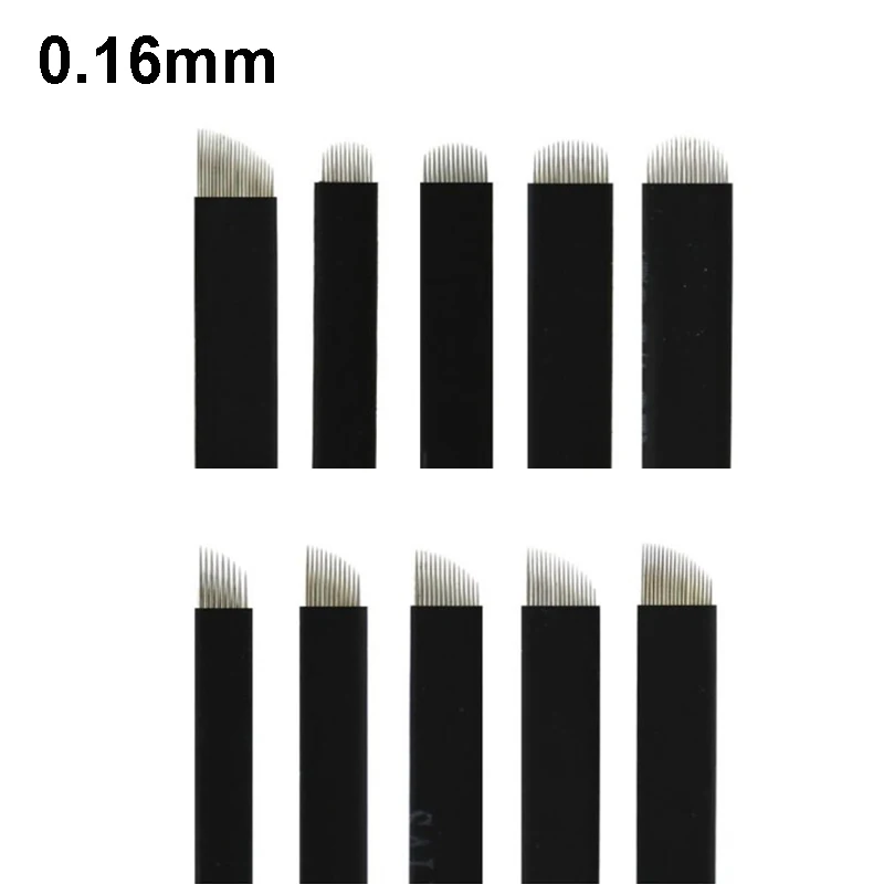 Lamina Nano Black 0.16mm Flex 7/9/11/12/14/16/18/21 Microblading Needles Permanent Makeup Eyebrow Tattoo Needles Blade
Lamina Nano Black 0.16mm Flex 7/9/11/12/14/16/18/21 Microblading Needles Permanent Makeup Eyebrow Tattoo Needles Blade
