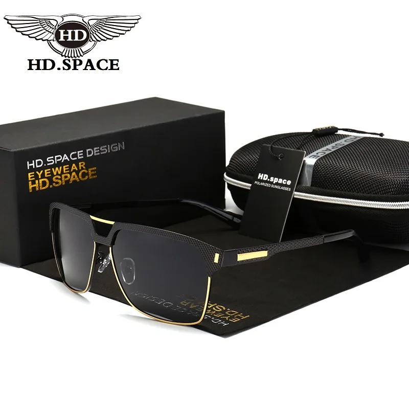 HDSpace Brand Polarized Sunglasses Men Outdoor Lunette Soleil Driving Eyewear UV400 Lentes De Sol Hombre for Police Pilot LD120
HDSpace Brand Polarized Sunglasses Men Outdoor Lunette Soleil Driving Eyewear UV400 Lentes De Sol Hombre for Police Pilot LD120