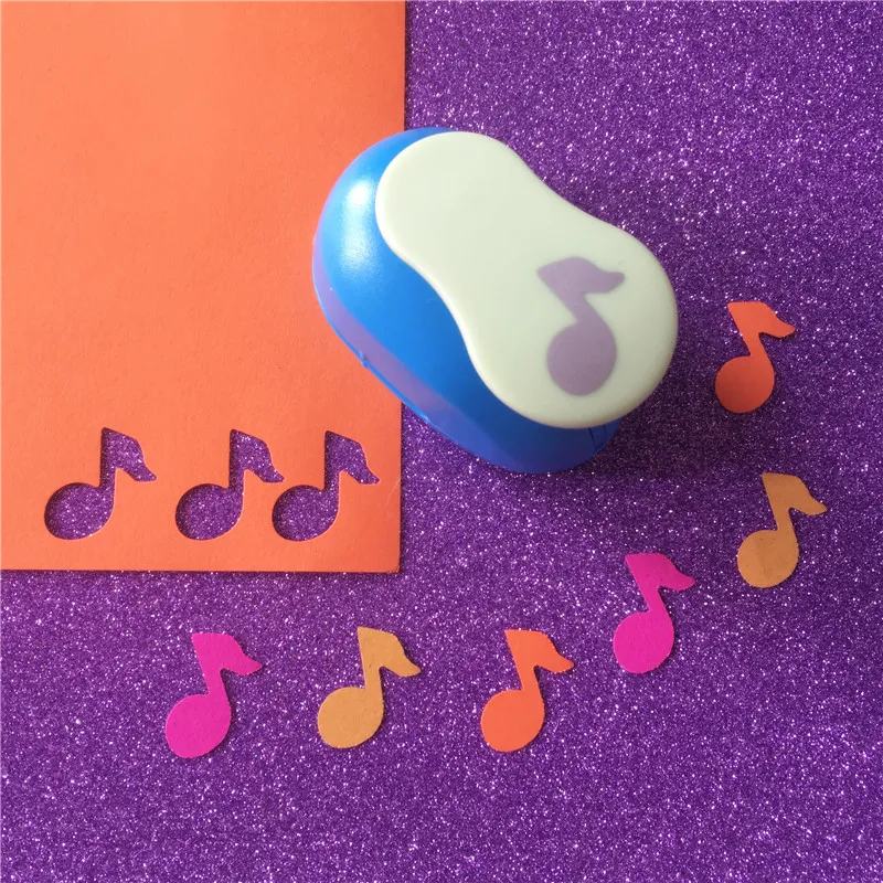 2-2.5CM musical note Shape EVA foam craft punch paper cutter for greeting card Scrapbook Handmade puncher Furador punch 1 inch
2-2.5CM musical note Shape EVA foam craft punch paper cutter for greeting card Scrapbook Handmade puncher Furador punch 1 inch