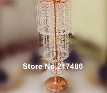 New style Tall Crystal gold Flower Stand Table Centerpiece Wedding Centerpiece Banquet Decoration
New style Tall Crystal gold Flower Stand Table Centerpiece Wedding Centerpiece Banquet Decoration