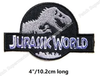 4" Large Jurassic world park Patches T-rex dinosaurs Tyrannosaur TV Series Movie Embroidered LOGO Iron On Badge for clothing
4" Large Jurassic world park Patches T-rex dinosaurs Tyrannosaur TV Series Movie Embroidered LOGO Iron On Badge for clothing