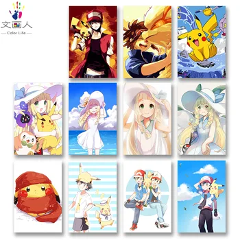 DIY colorings pictures by numbers with colors Elf treasure dream Pokemon picture drawing painting by numbers framed Home
DIY colorings pictures by numbers with colors Elf treasure dream Pokemon picture drawing painting by numbers framed Home