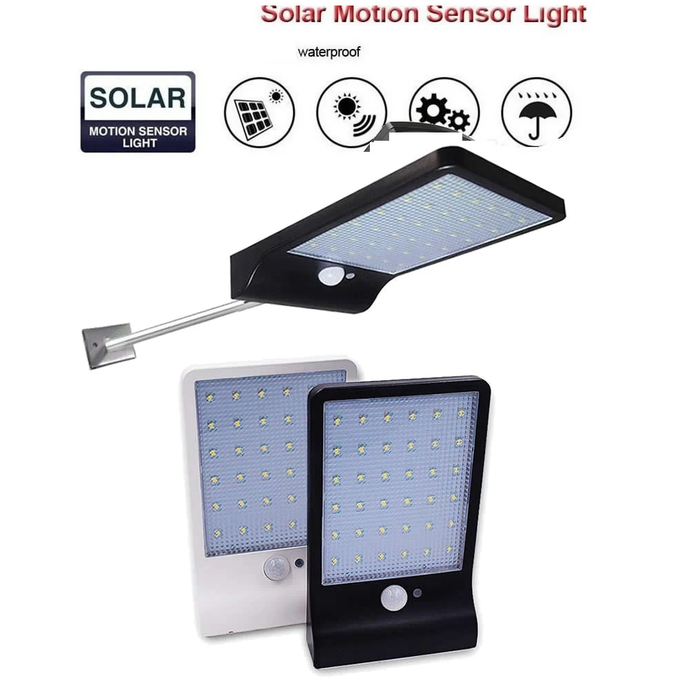 Aluminum pole 48/36 LED Solar Light PIR Motion Sensor solar Lamp 3 Modes Waterproof For Outdoor Garden street wall spot Lights
Aluminum pole 48/36 LED Solar Light PIR Motion Sensor solar Lamp 3 Modes Waterproof For Outdoor Garden street wall spot Lights