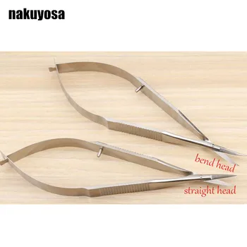 2pcs/set stainless steel Straight/bend head Ophthalmic Instruments 12.5 cm micro scissors, Microsurgical Corneal scissors
2pcs/set stainless steel Straight/bend head Ophthalmic Instruments 12.5 cm micro scissors, Microsurgical Corneal scissors
