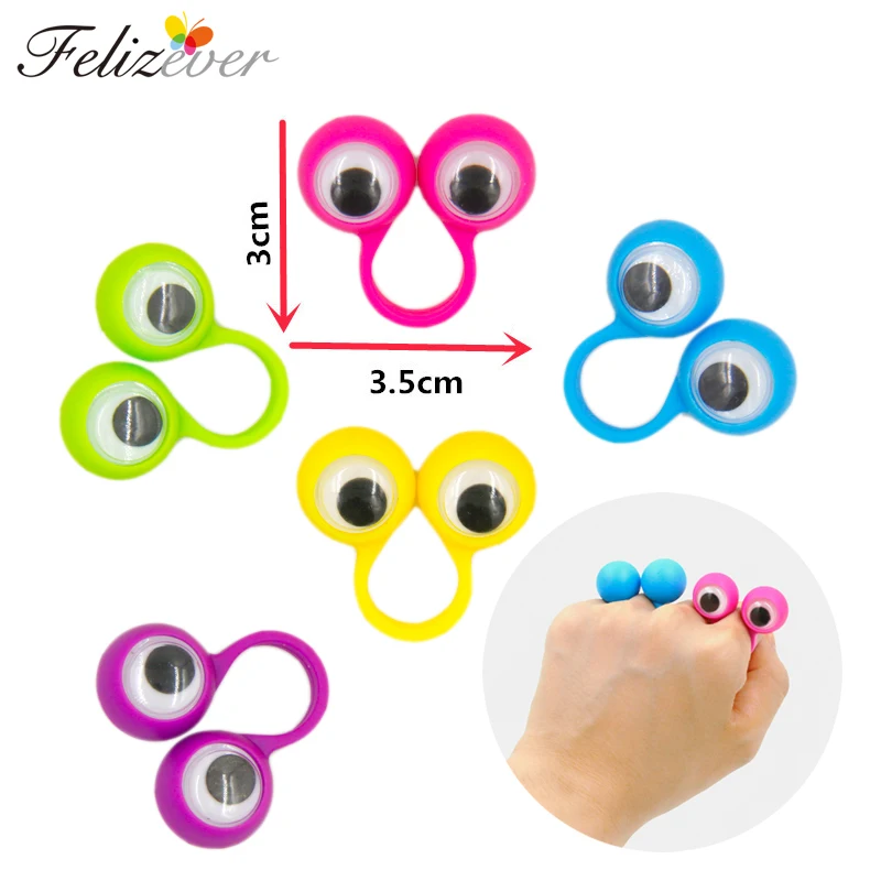 24PCS Eye Finger Puppets Plastic Rings with Wiggle Eyes Party Favors for Kids Assorted Colors Gift Toys Pinata Fillers Birthday
24PCS Eye Finger Puppets Plastic Rings with Wiggle Eyes Party Favors for Kids Assorted Colors Gift Toys Pinata Fillers Birthday