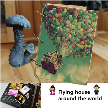 Retro DIY Photo Album Scrapbook Balloon Weeding Travel Baby Album Craft Handmade Craft Paper Wedding Memory Cheap Photo Album
Retro DIY Photo Album Scrapbook Balloon Weeding Travel Baby Album Craft Handmade Craft Paper Wedding Memory Cheap Photo Album