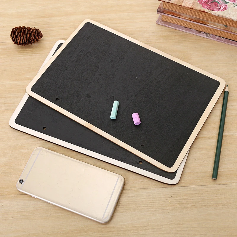 2019 New 30*20cm Wooden Rectangle Message Board Home Decorative Hanging Children Painting Blackboard 6A1424
2019 New 30*20cm Wooden Rectangle Message Board Home Decorative Hanging Children Painting Blackboard 6A1424