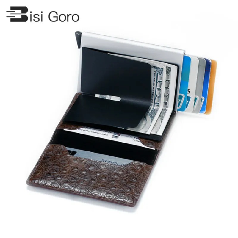 BISI GORO 2019 Smart Credit Card Case Multifunctional Business Card Holder High Quality Pop Up Wallet Mini Fashion Solid Purse
BISI GORO 2019 Smart Credit Card Case Multifunctional Business Card Holder High Quality Pop Up Wallet Mini Fashion Solid Purse