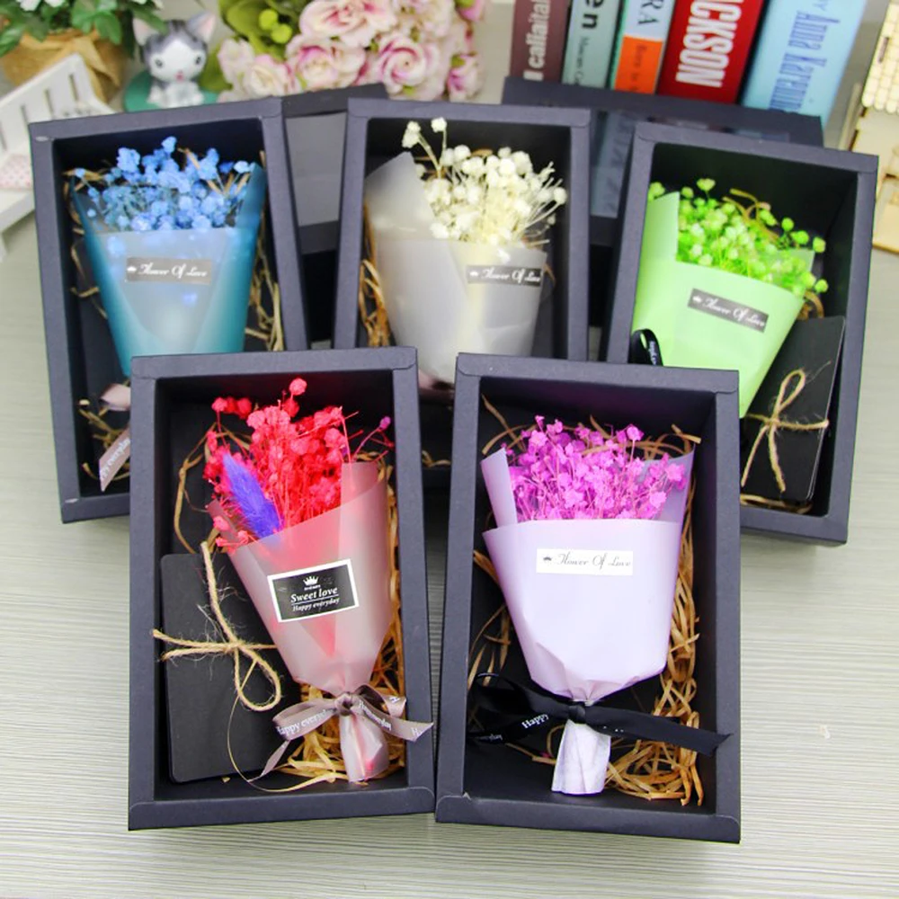 Natural Dried Flower Sea Multicolor Gypsophila Bouquet Preserved Flower Wedding Home Decoration Girl Valentine's Day Gifts P15
Natural Dried Flower Sea Multicolor Gypsophila Bouquet Preserved Flower Wedding Home Decoration Girl Valentine's Day Gifts P15